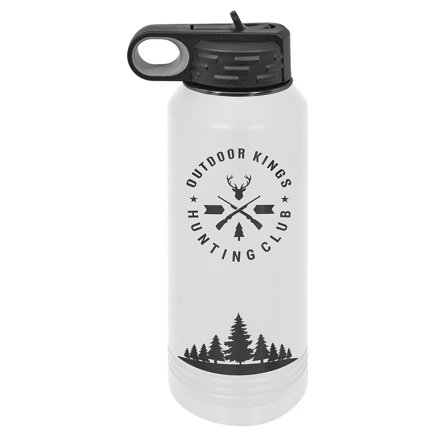 Laser Engraved Water Bottle