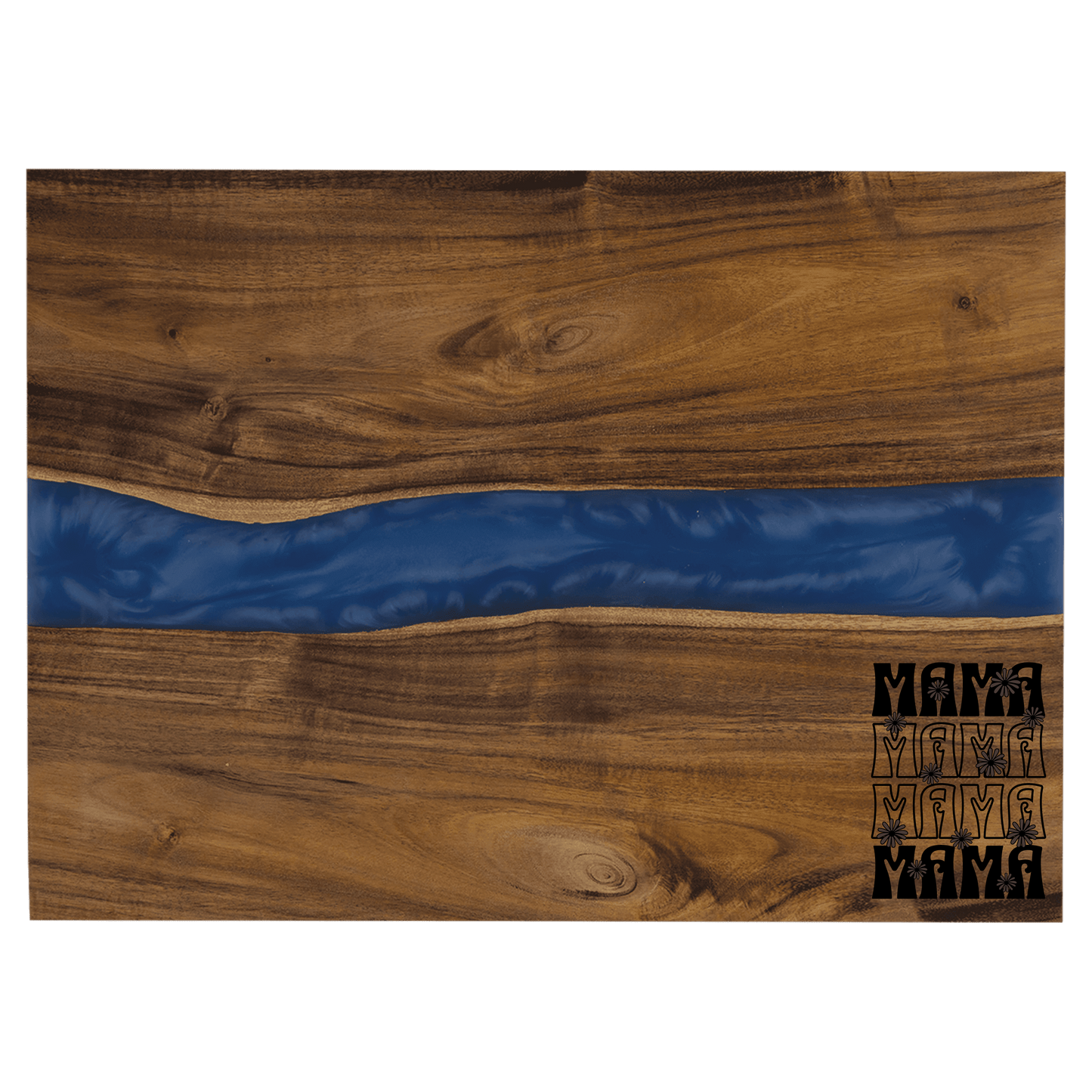 Mother's Day Epoxy River Cutting Board