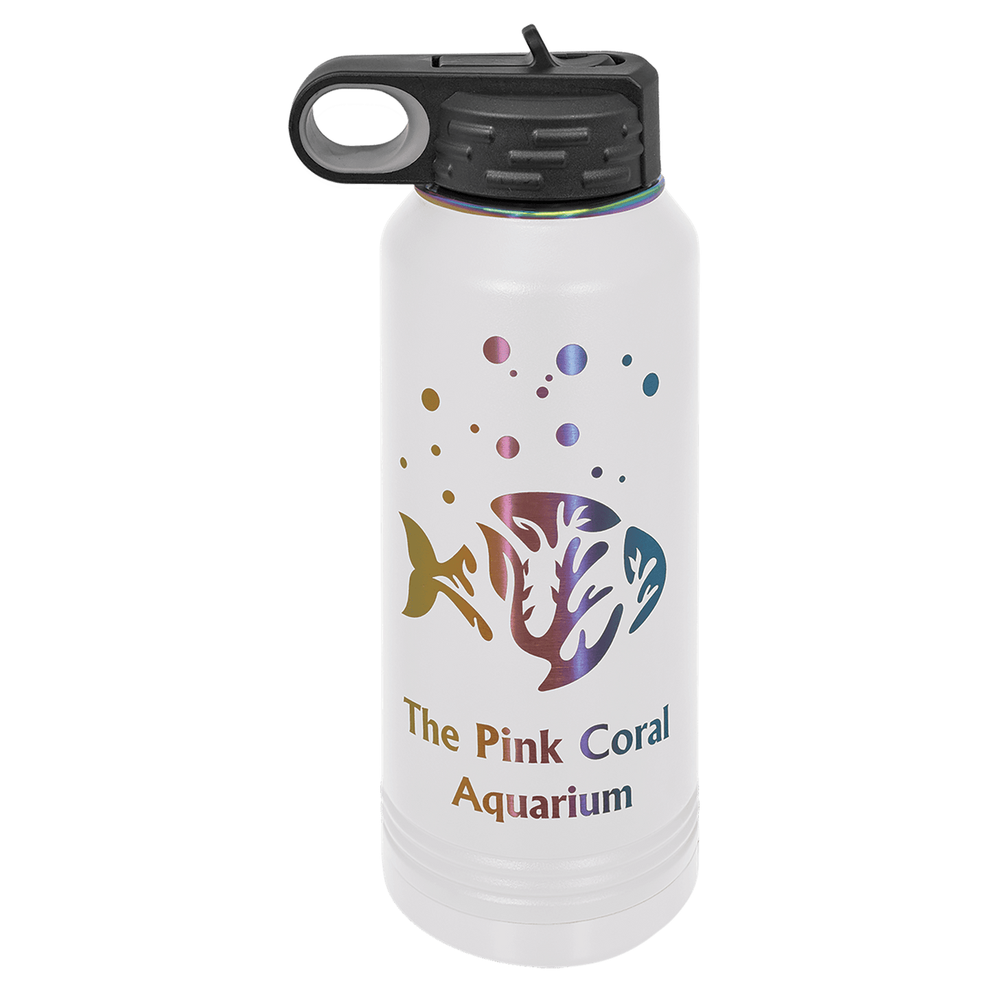 Laser Engraved Water Bottle