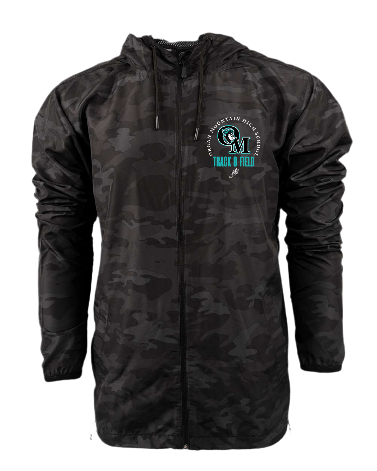 OMHS T&F Zip-Up Windbreaker