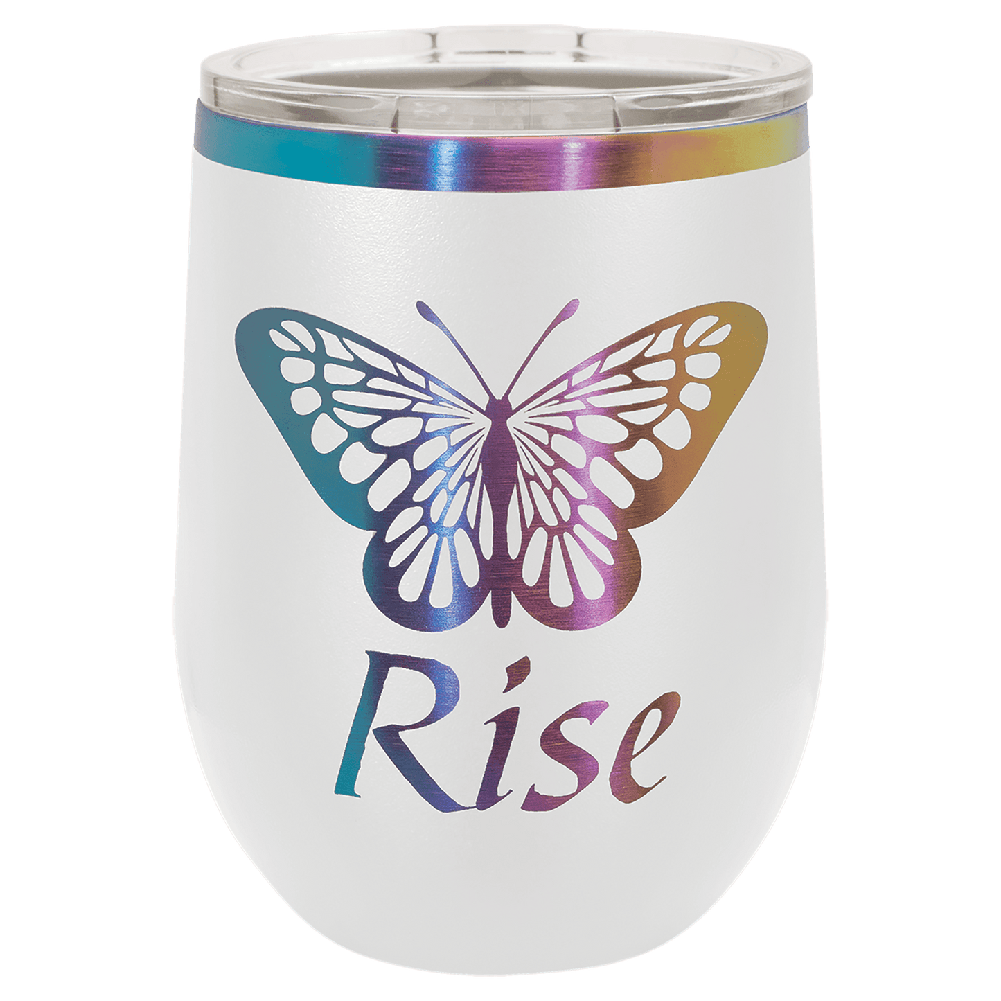 Laser Engraved Wine Tumbler