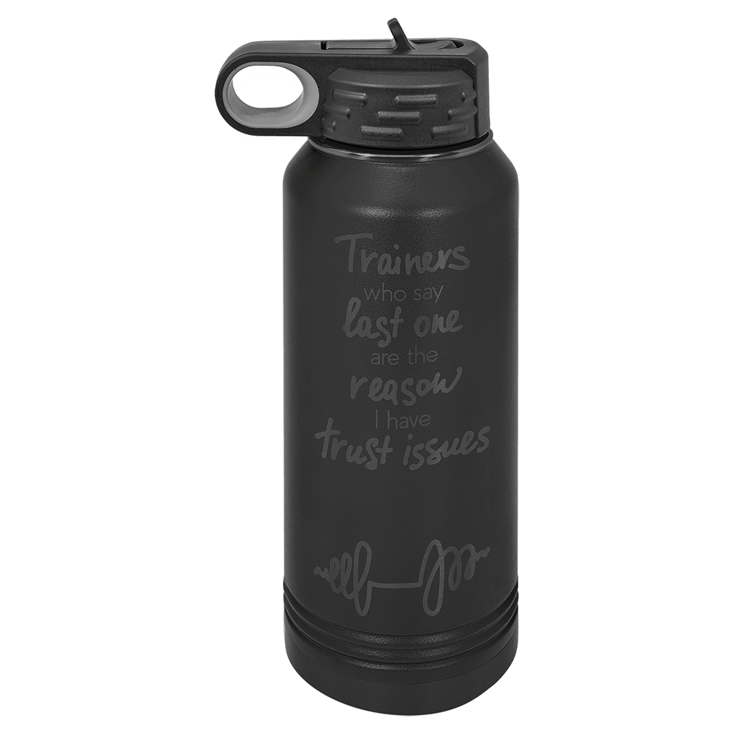Laser Engraved Water Bottle