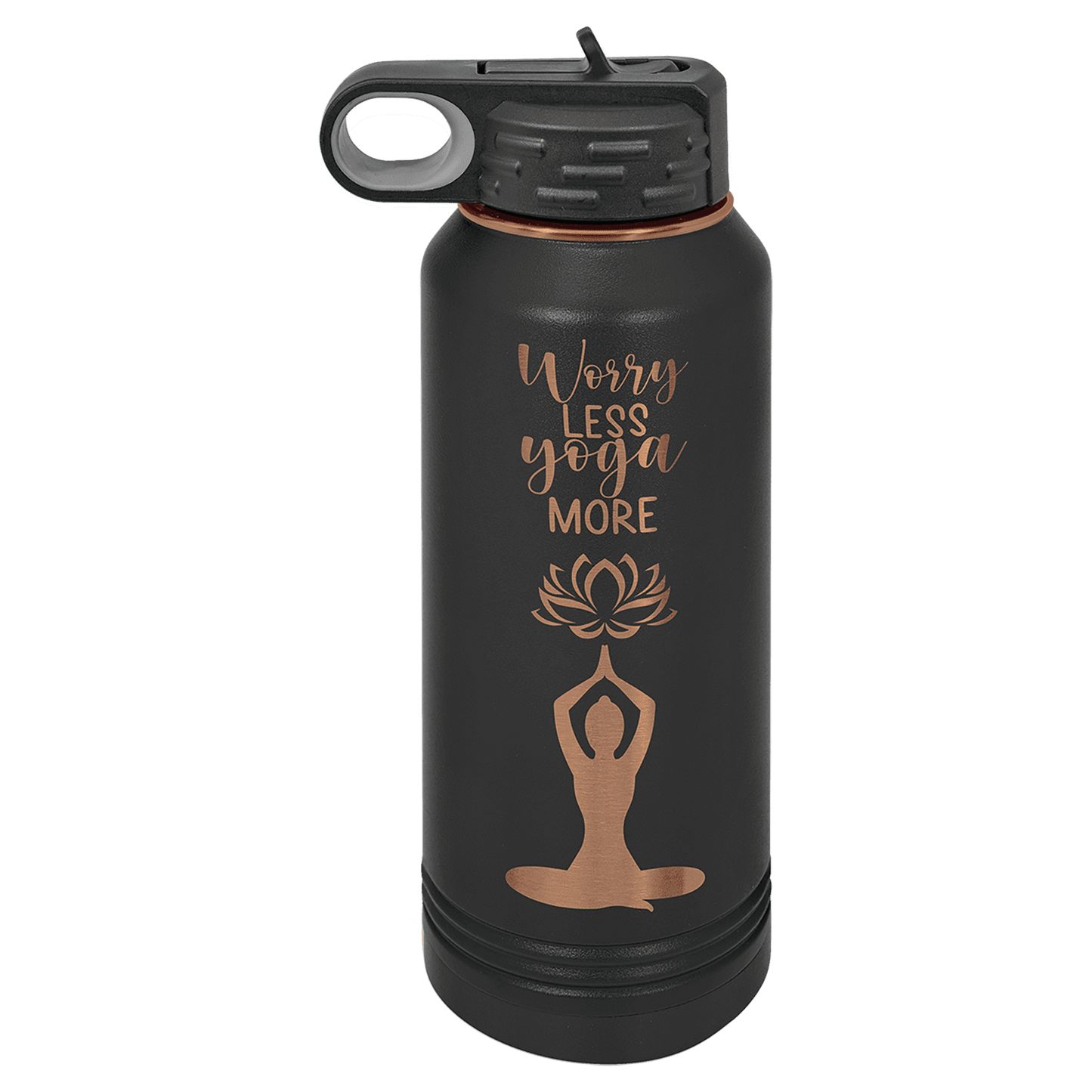 Laser Engraved Water Bottle