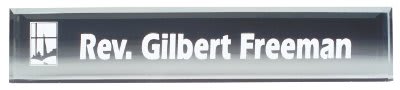 Acrylic Desk Name Plate