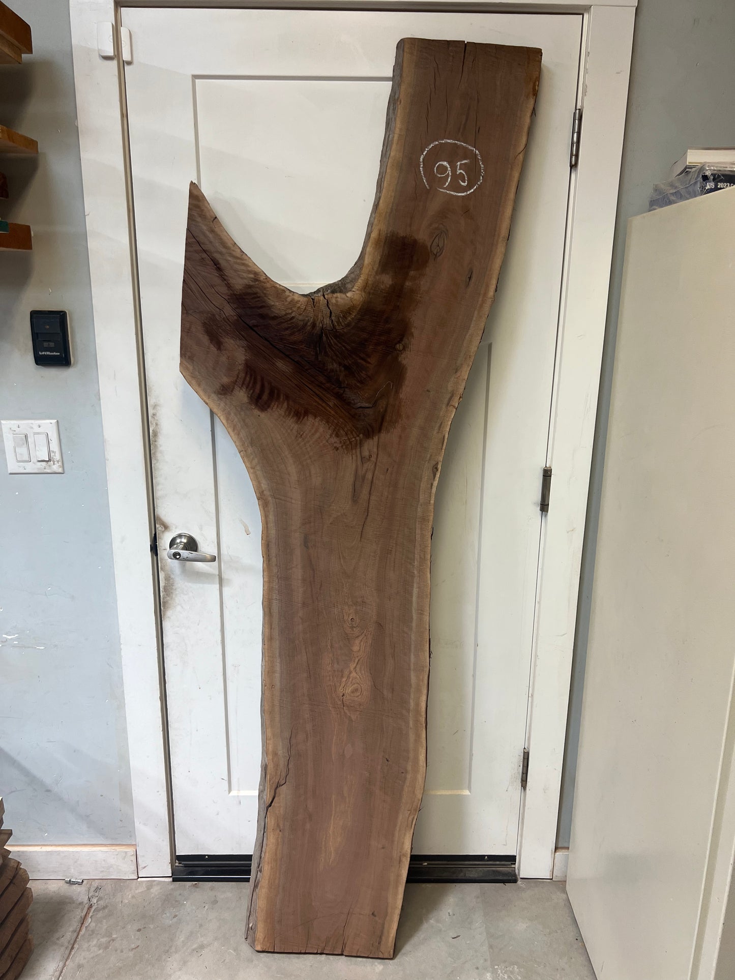 Walnut Live Edge Slab 80” (95)