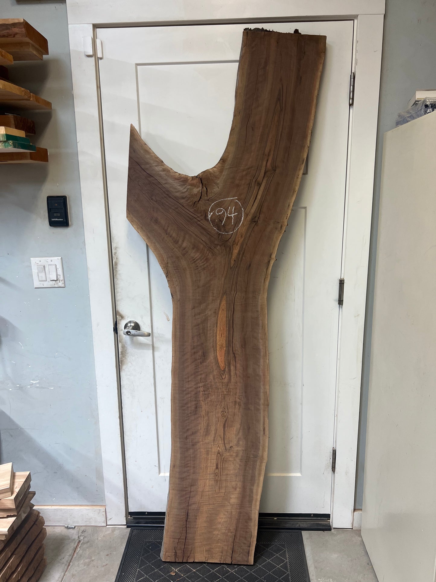 Walnut Live Edge Slab 80” (94)