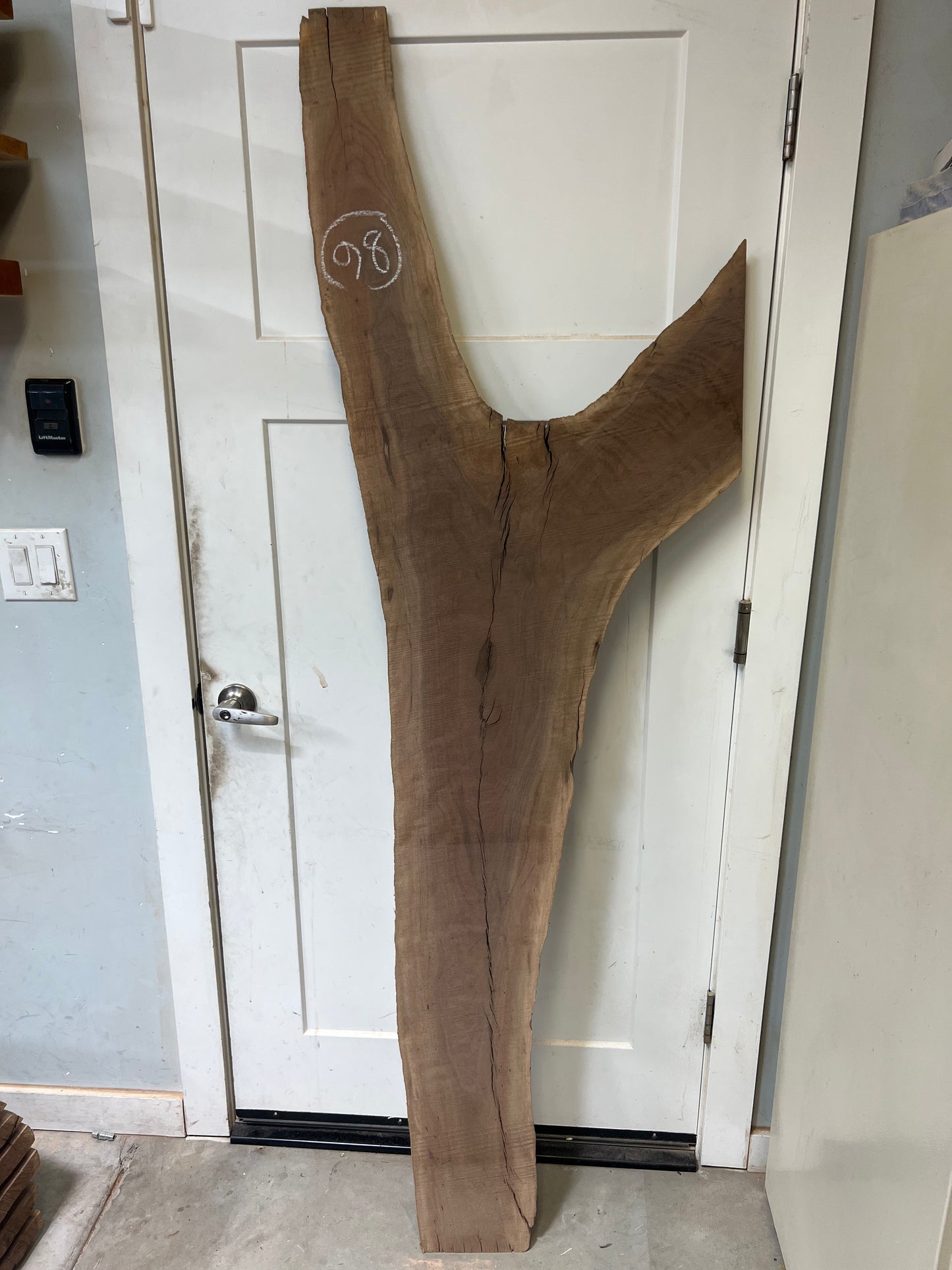 Walnut Live Edge Slab 80” (98)