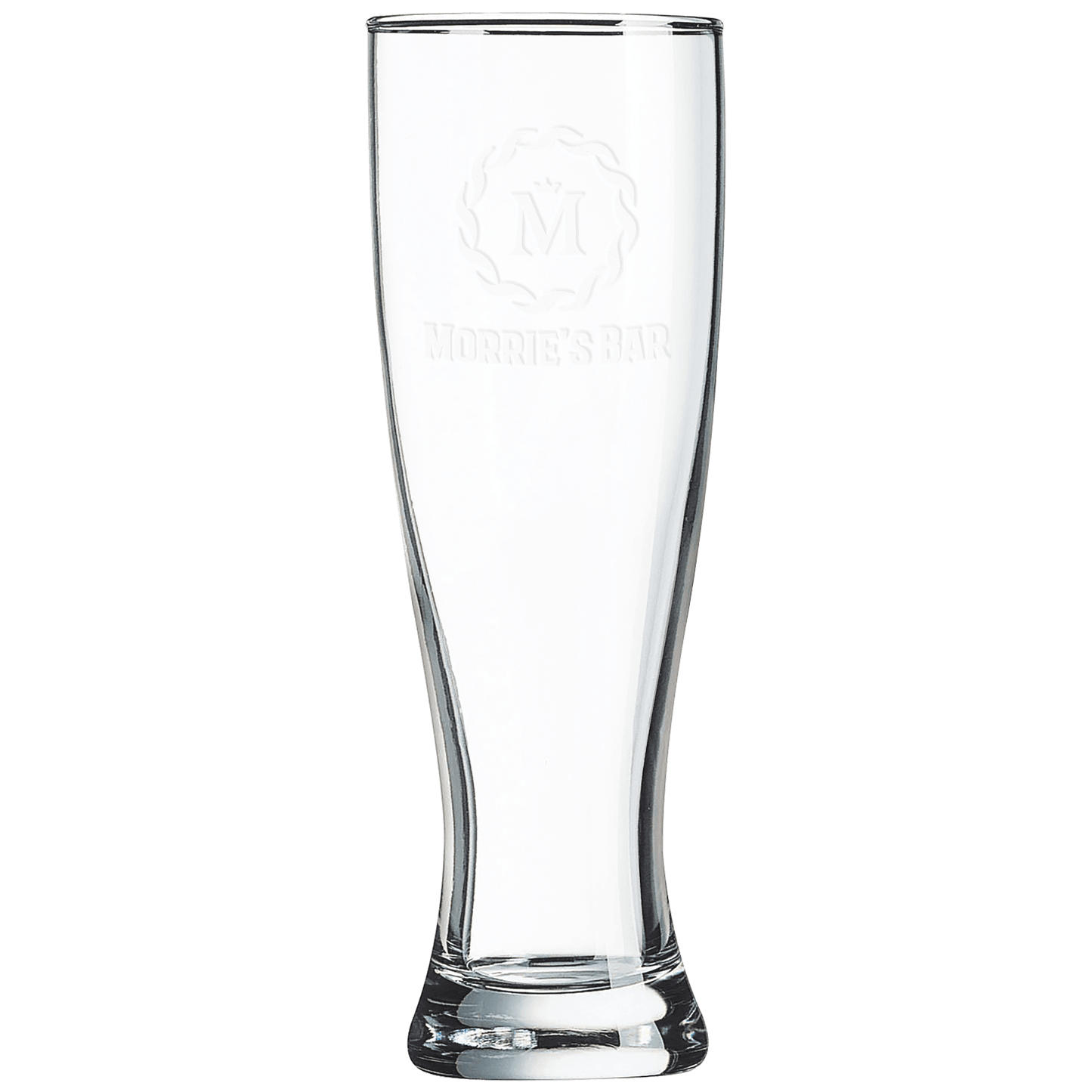 16 oz. Laser Engraved Pilsner Glass