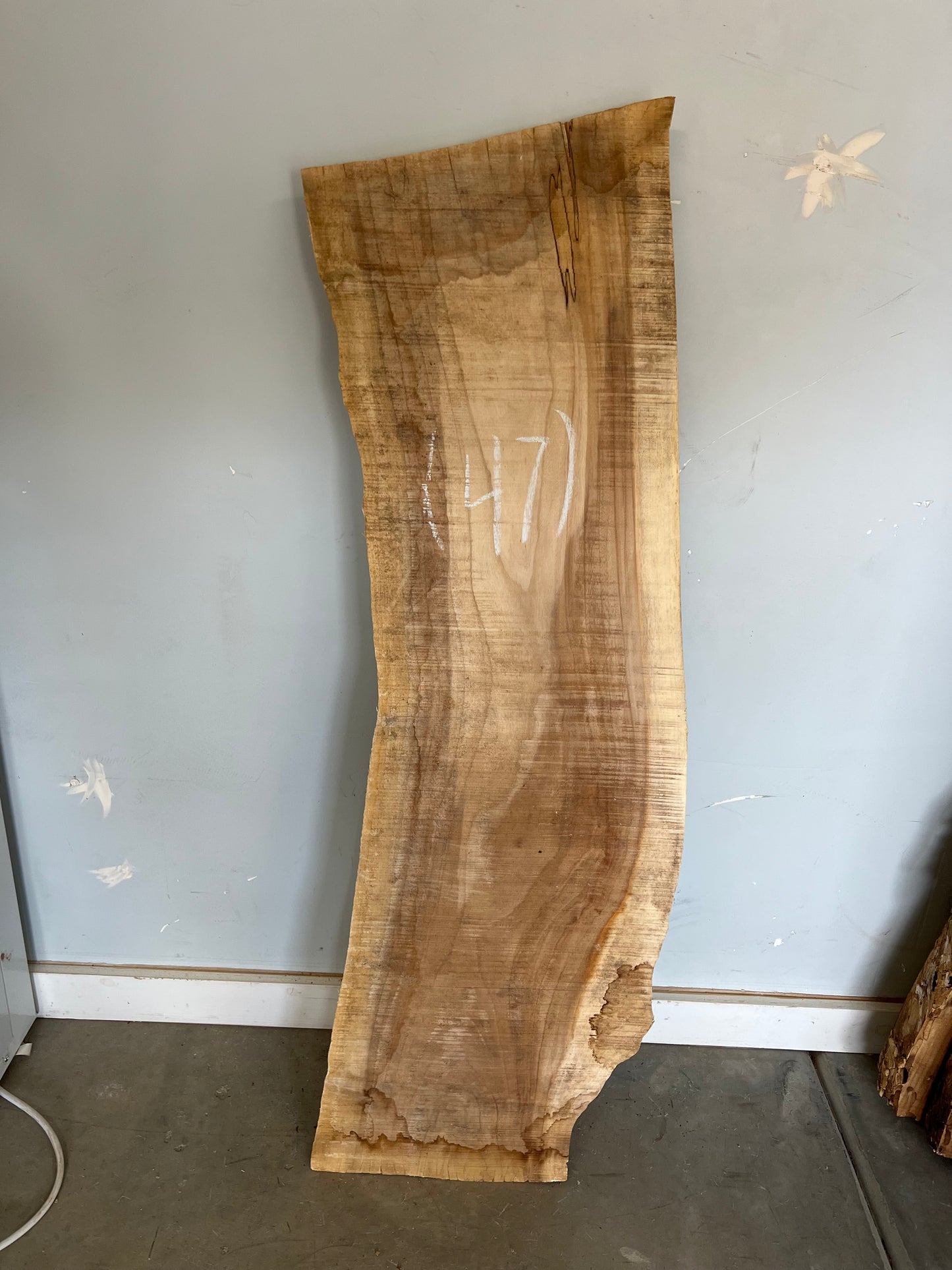 Live Edge Cottonwood Slab 47" (47)