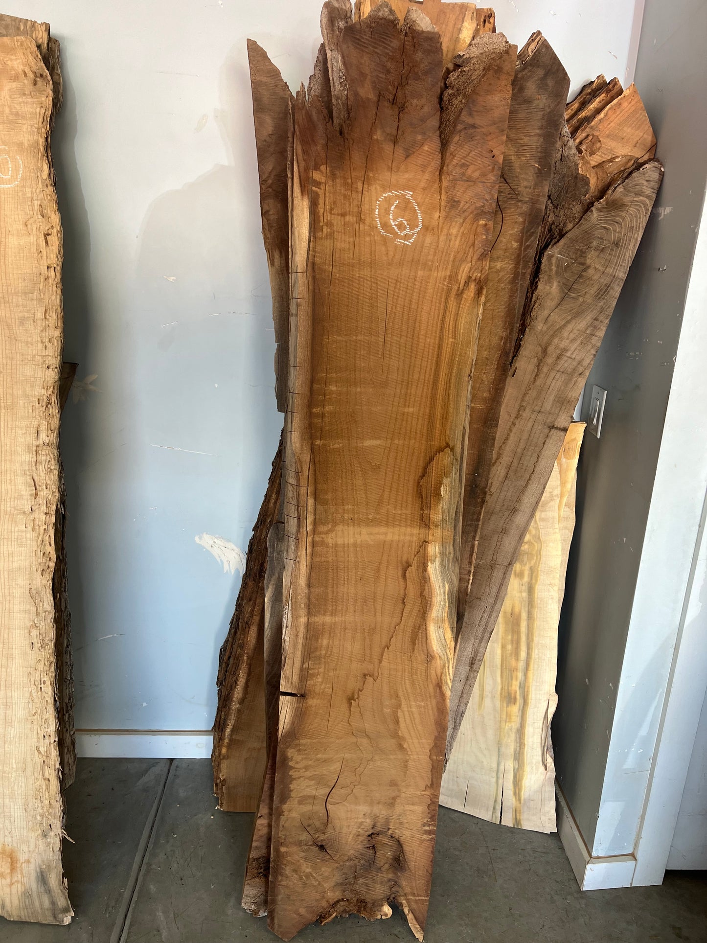 Live Edge Mulberry Slab 70" (6)