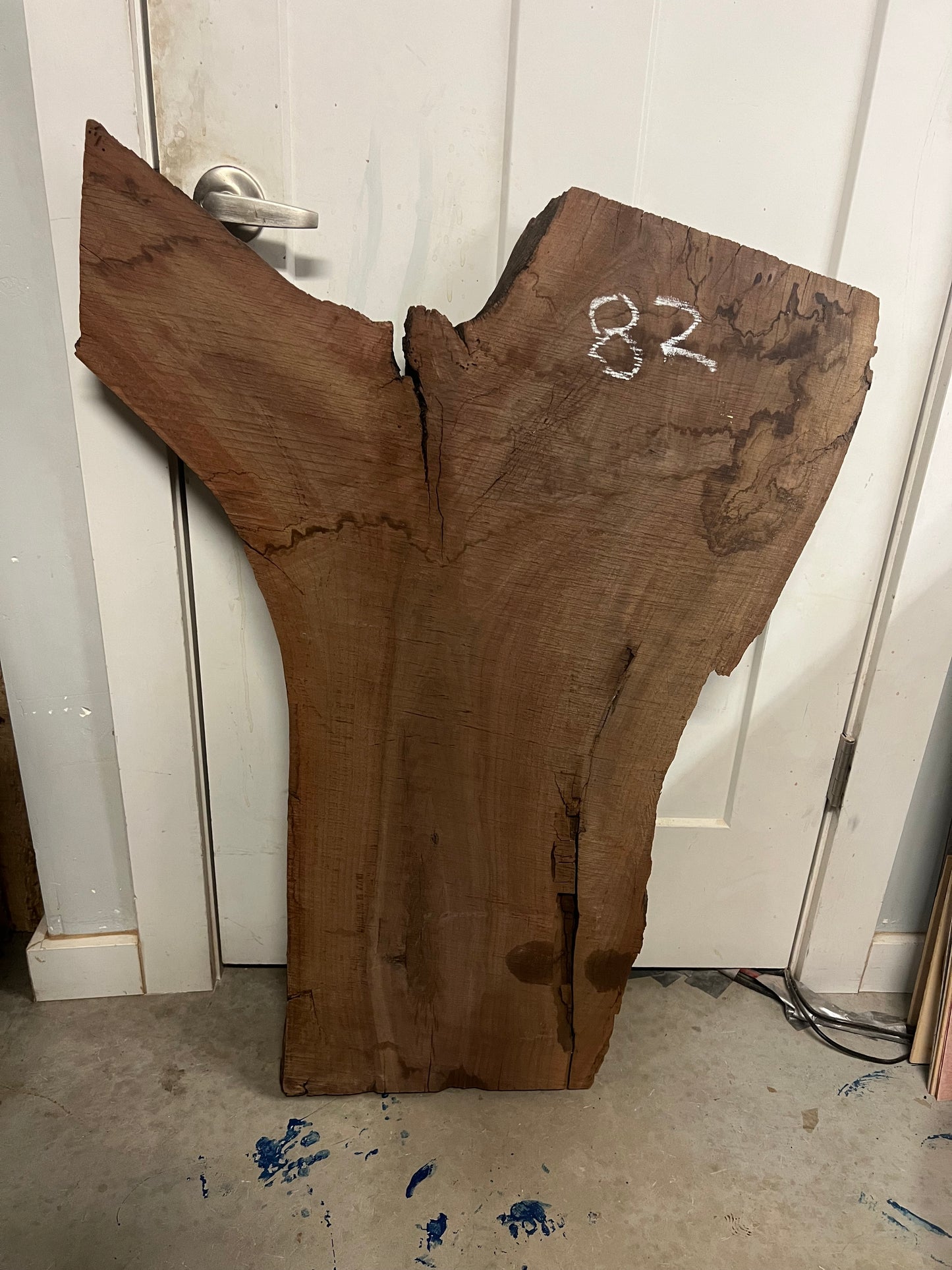 Walnut Live Edge Slab 38" (82)