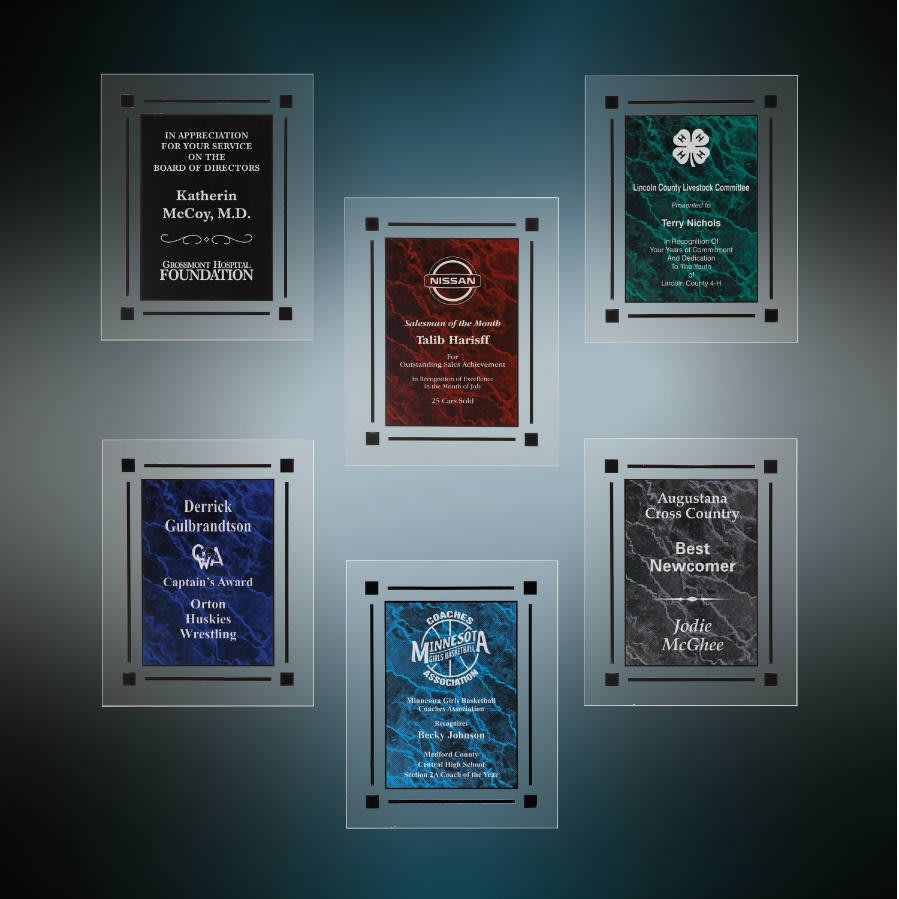 Clear Acrylic Hanging Plaque