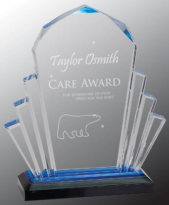 Faceted Impress Acrylic Award