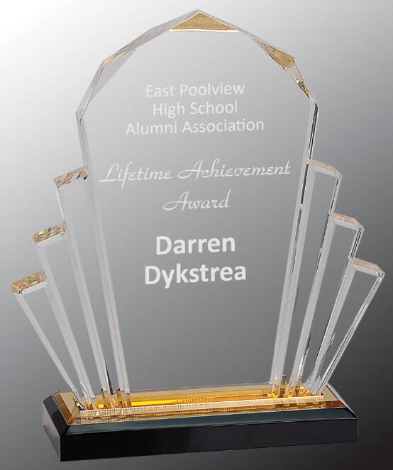 Faceted Impress Acrylic Award