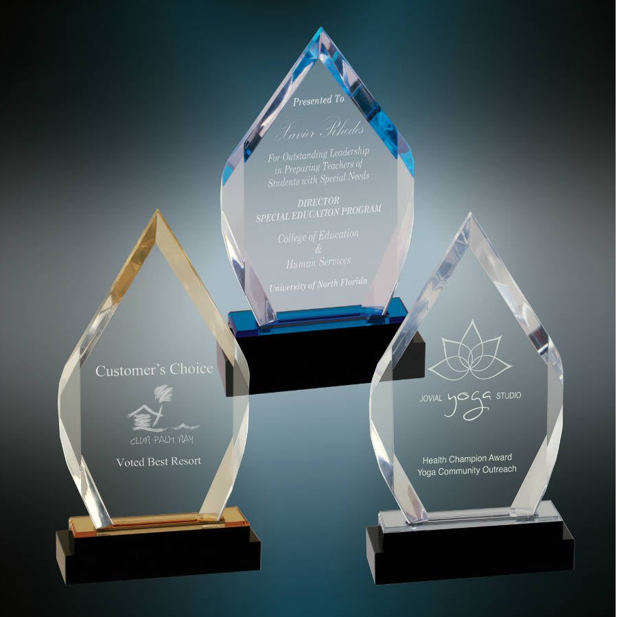 Fusion Diamond Impress Acrylic Award