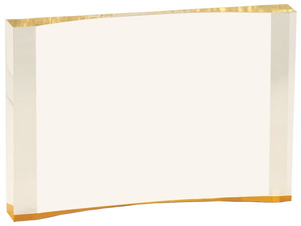 Acrylic Crescent Award