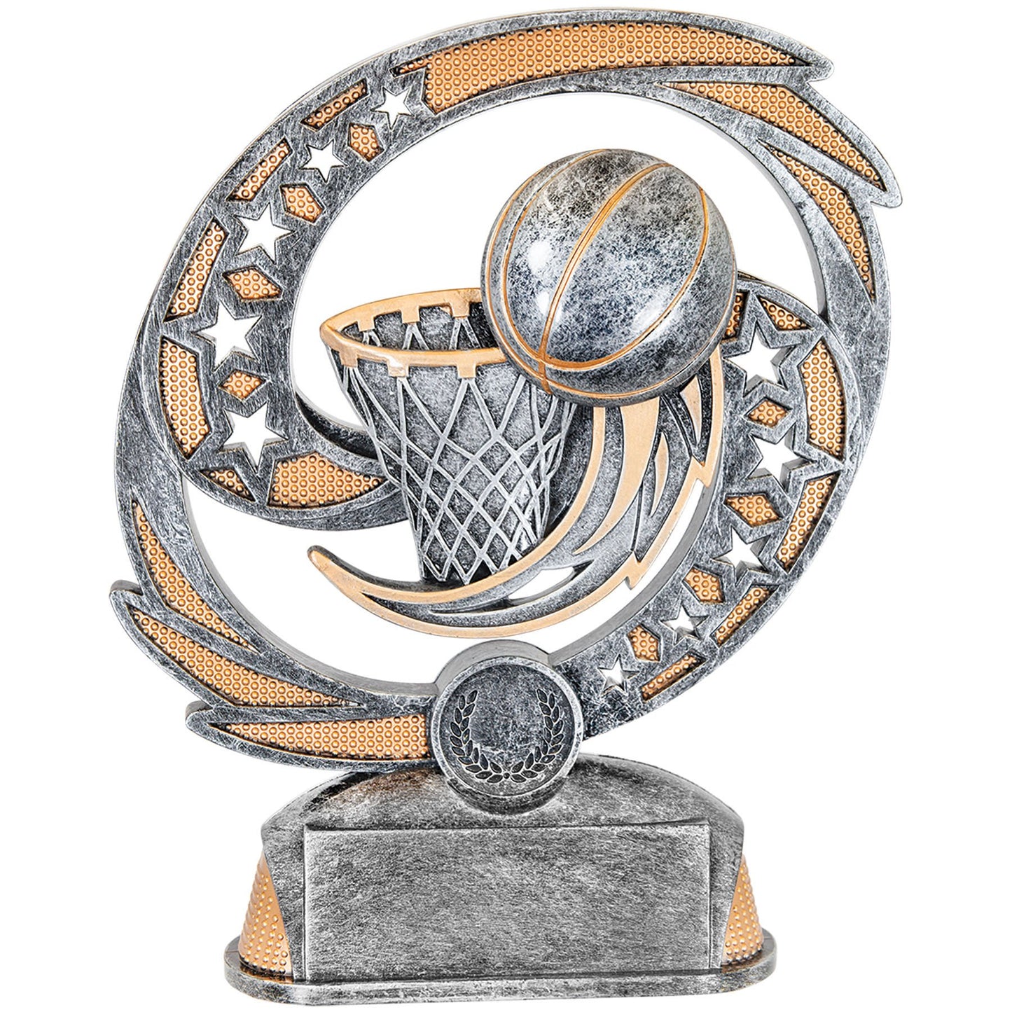 Basketball Hurricane Resin Trophy