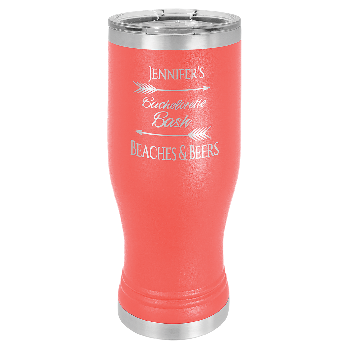 Laser Engraved Pilsner Cup