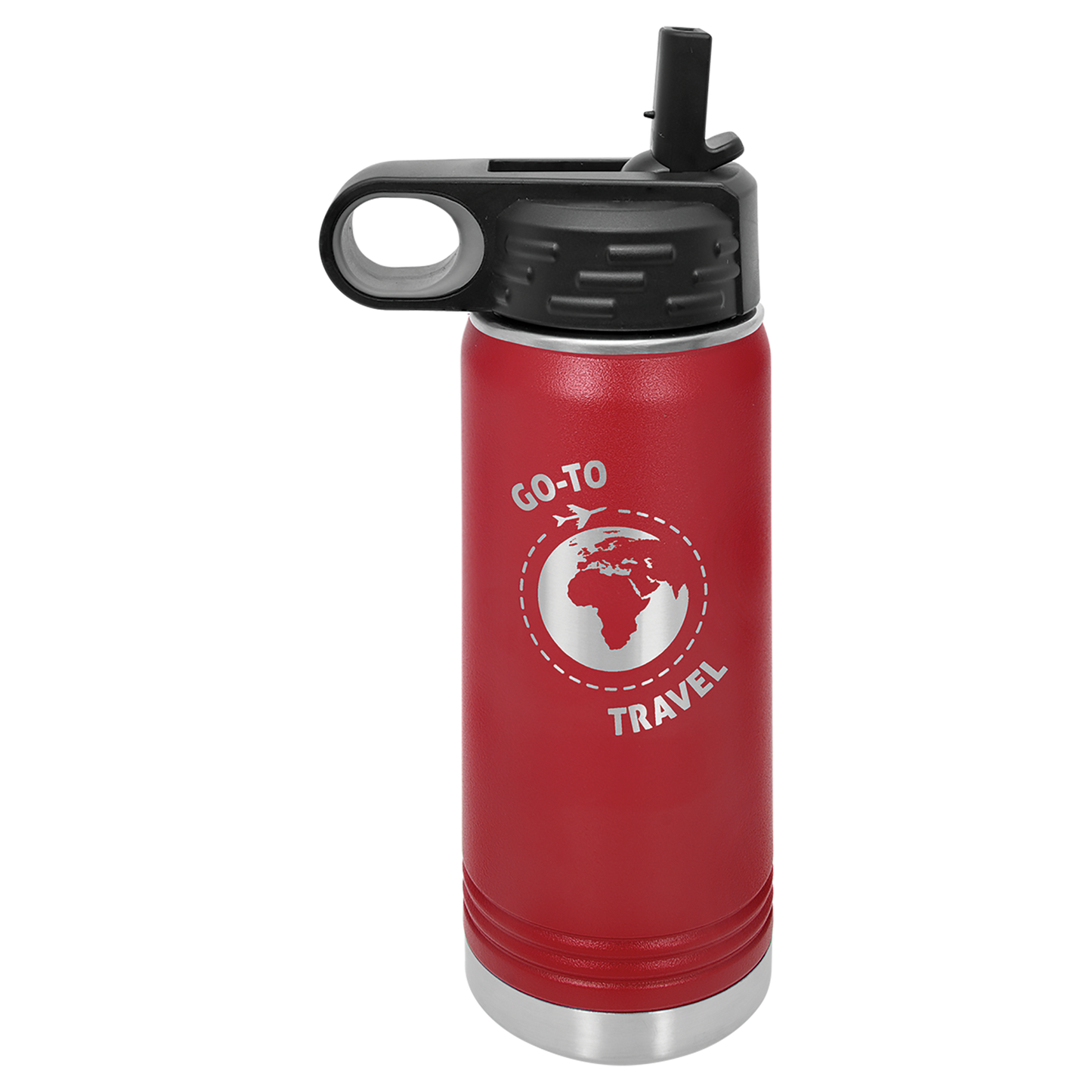 Laser Engraved Water Bottle