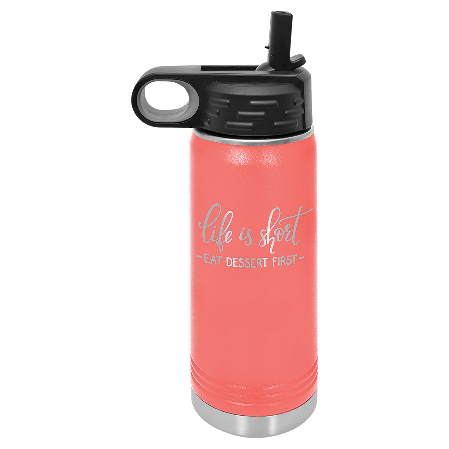 Laser Engraved Water Bottle