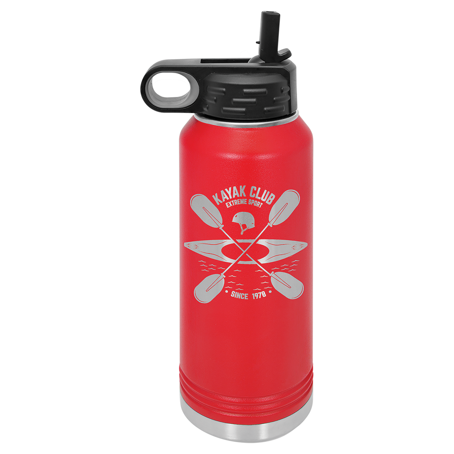 Laser Engraved Water Bottle