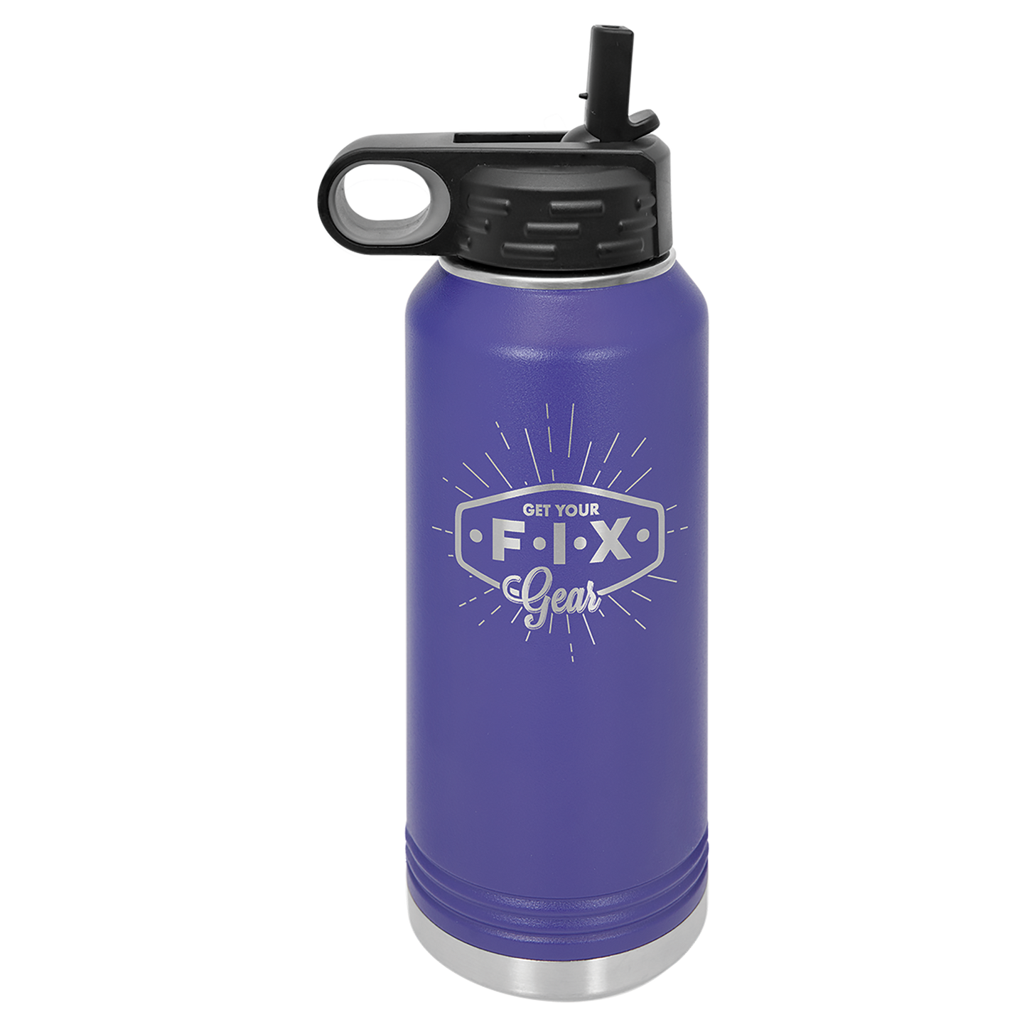 Laser Engraved Water Bottle