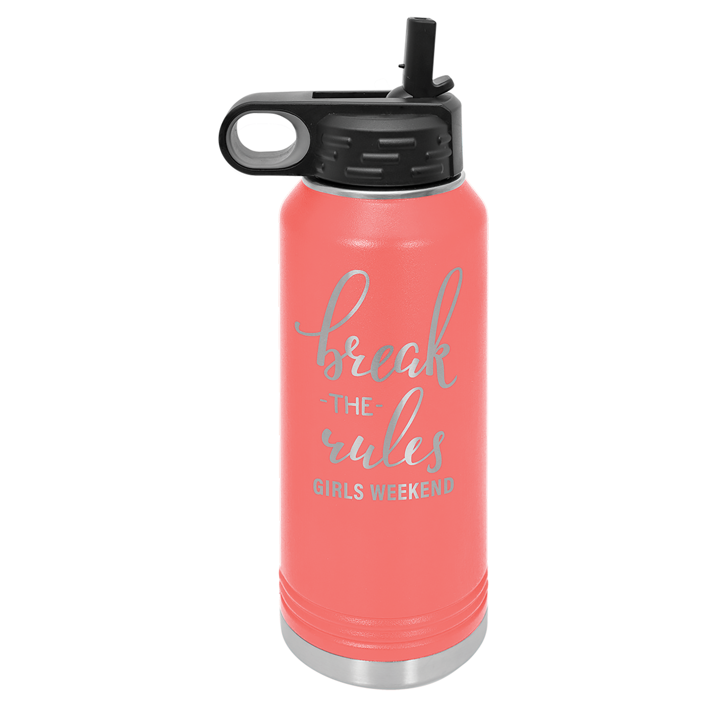 Laser Engraved Water Bottle