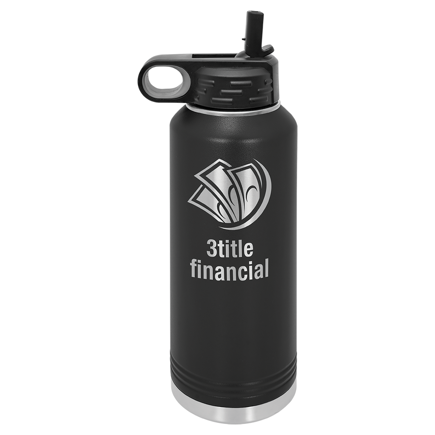 Laser Engraved Water Bottle