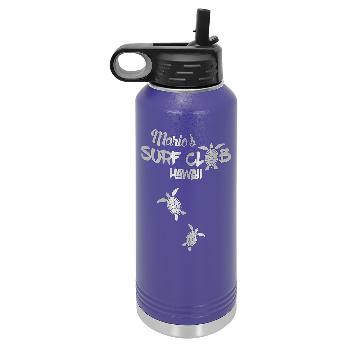 Laser Engraved Water Bottle