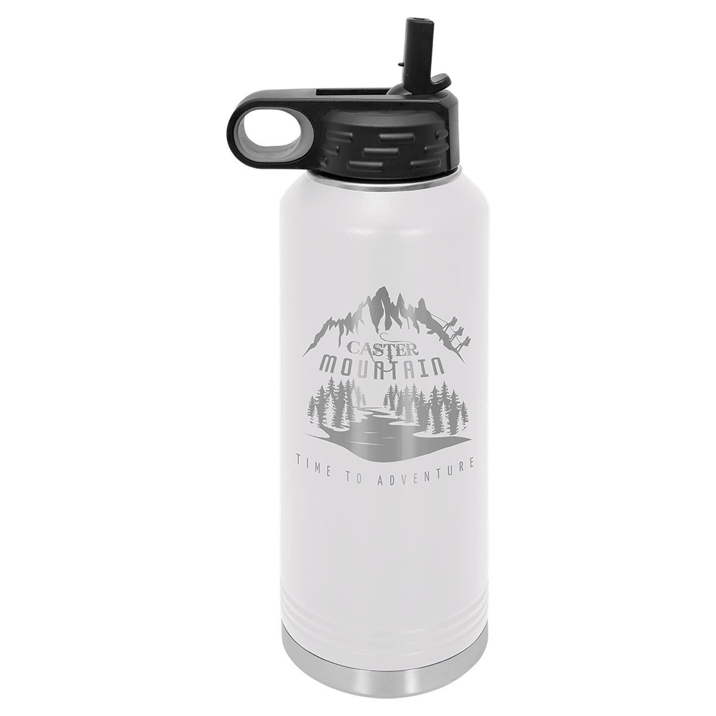 Laser Engraved Water Bottle