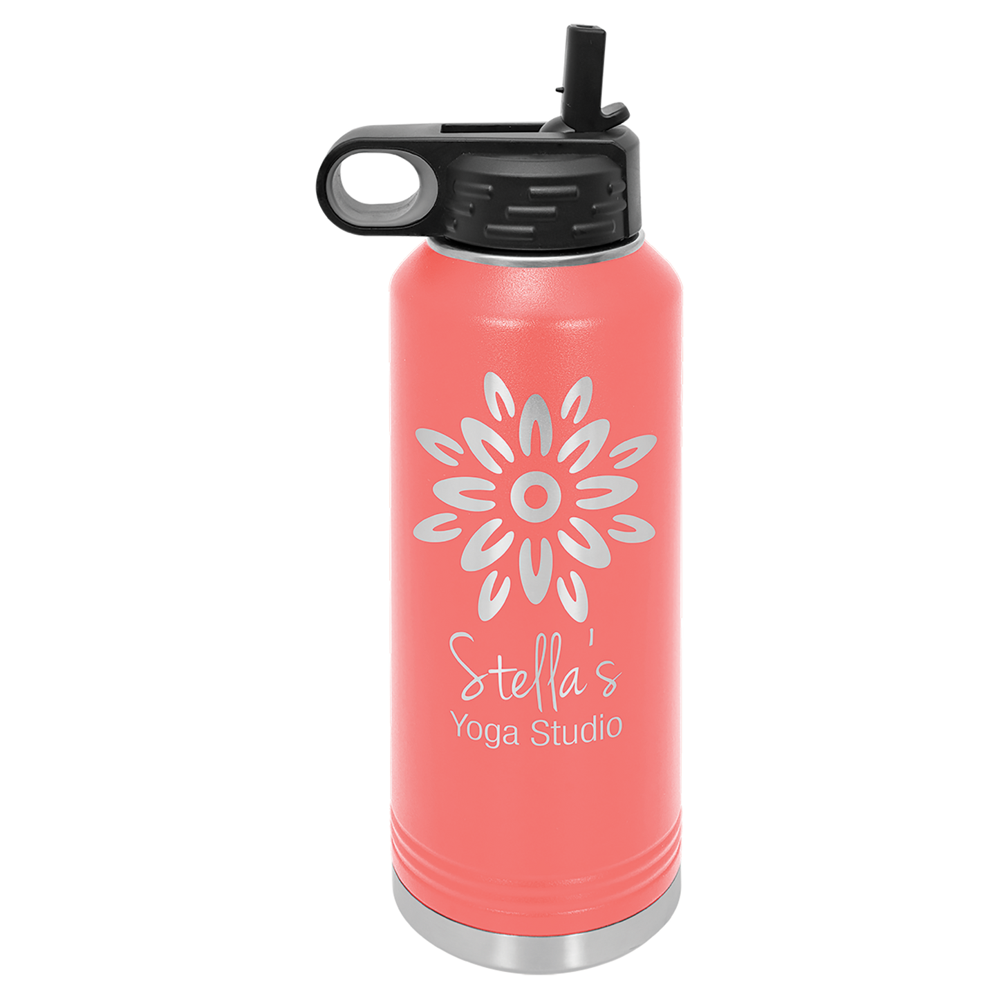 Laser Engraved Water Bottle