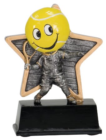 Tennis Lil Pal Resin Trophy