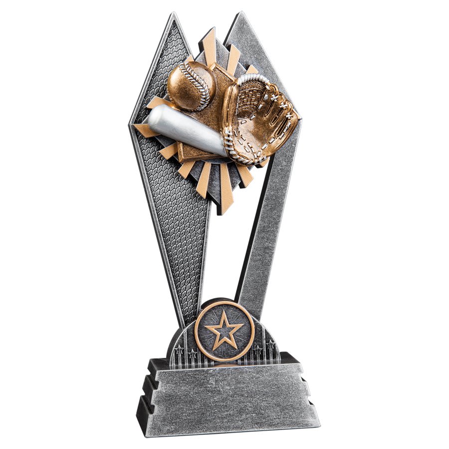 Baseball/Softball Sun Ray Resin Trophy