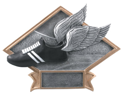 Track Diamond Resin Trophy
