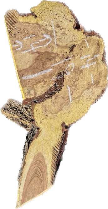 Live Edge Mesquite Burl Cutting Board