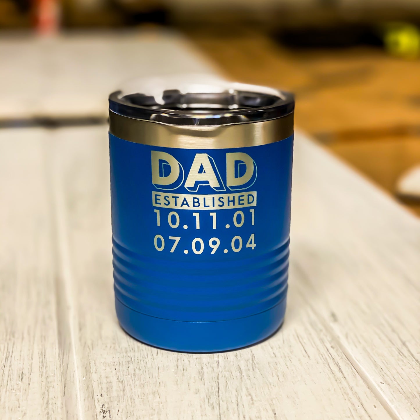 10 oz. Laser Engraved Lowball Tumbler