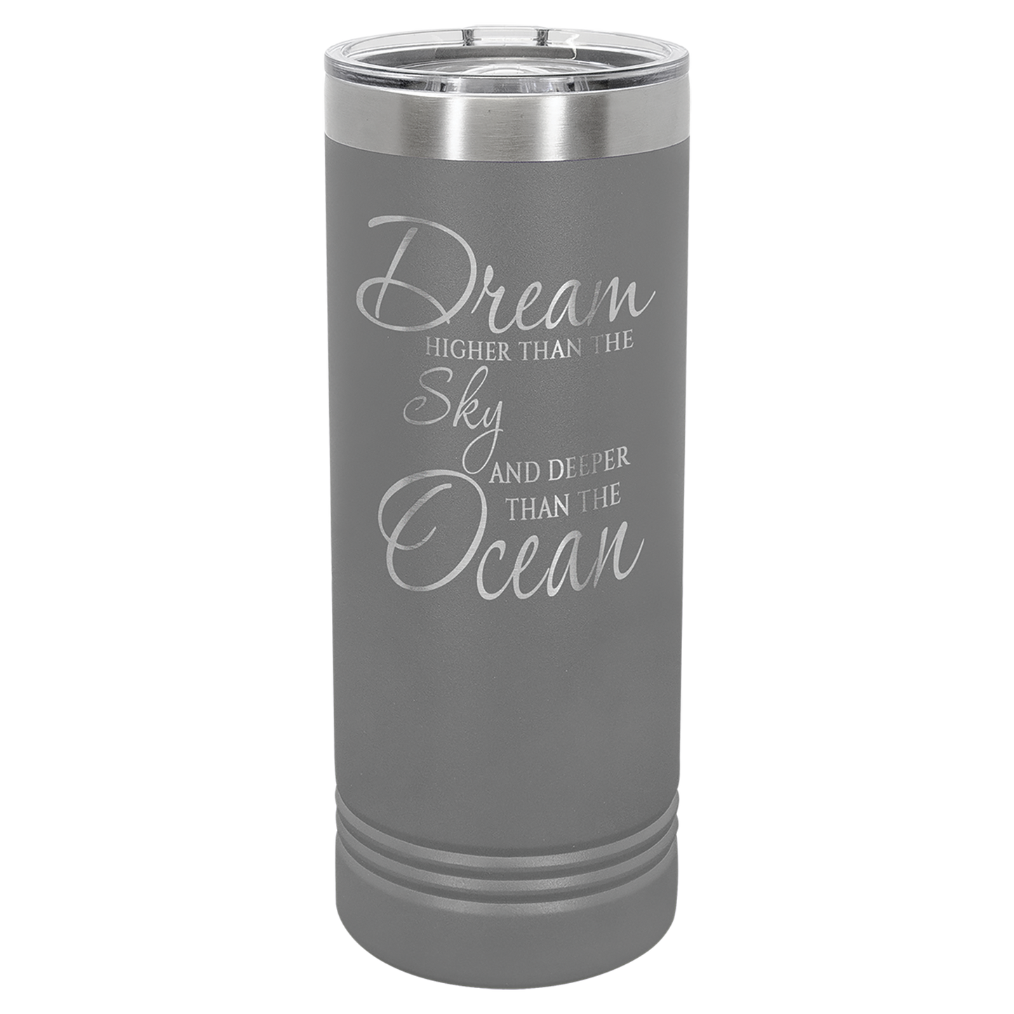 22 oz. Laser Engraved Skinny Tumbler