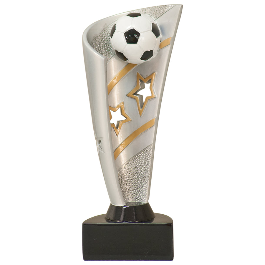 Soccer Banner Resin Trophy