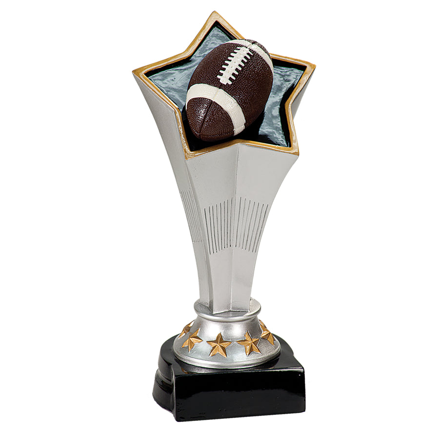 Football Rising Star Resin Trophy