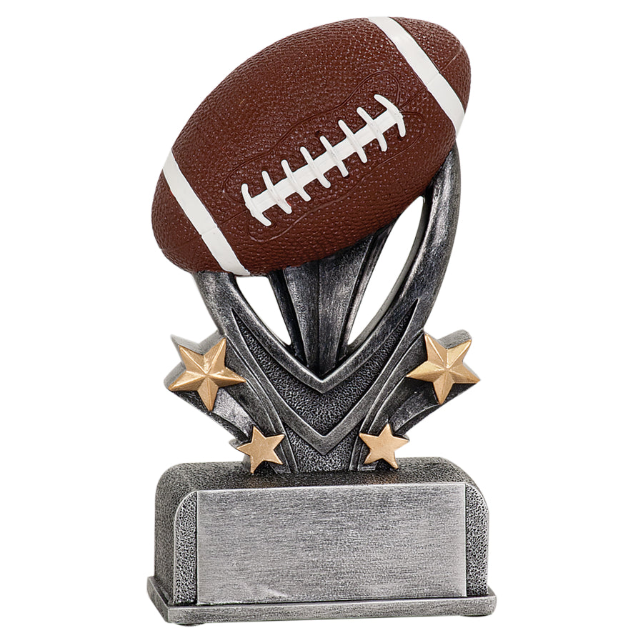 Football Varsity Resin Trophy
