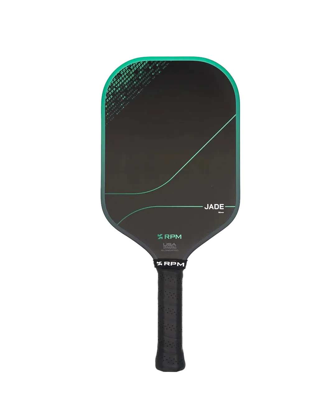 RPM Jade 16mm Elongated Pickleball Paddle – SICmatrix Durable Grit