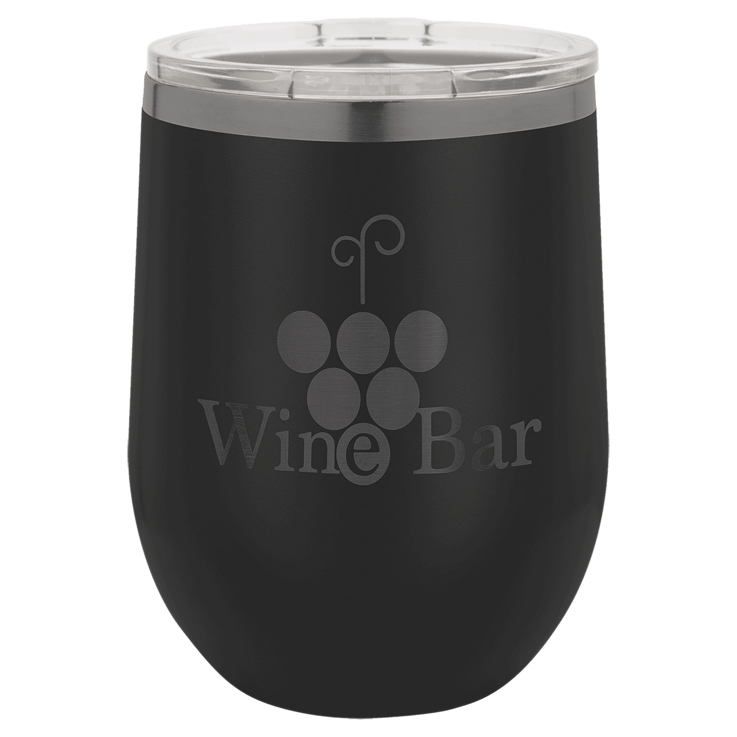 Laser Engraved Wine Tumbler