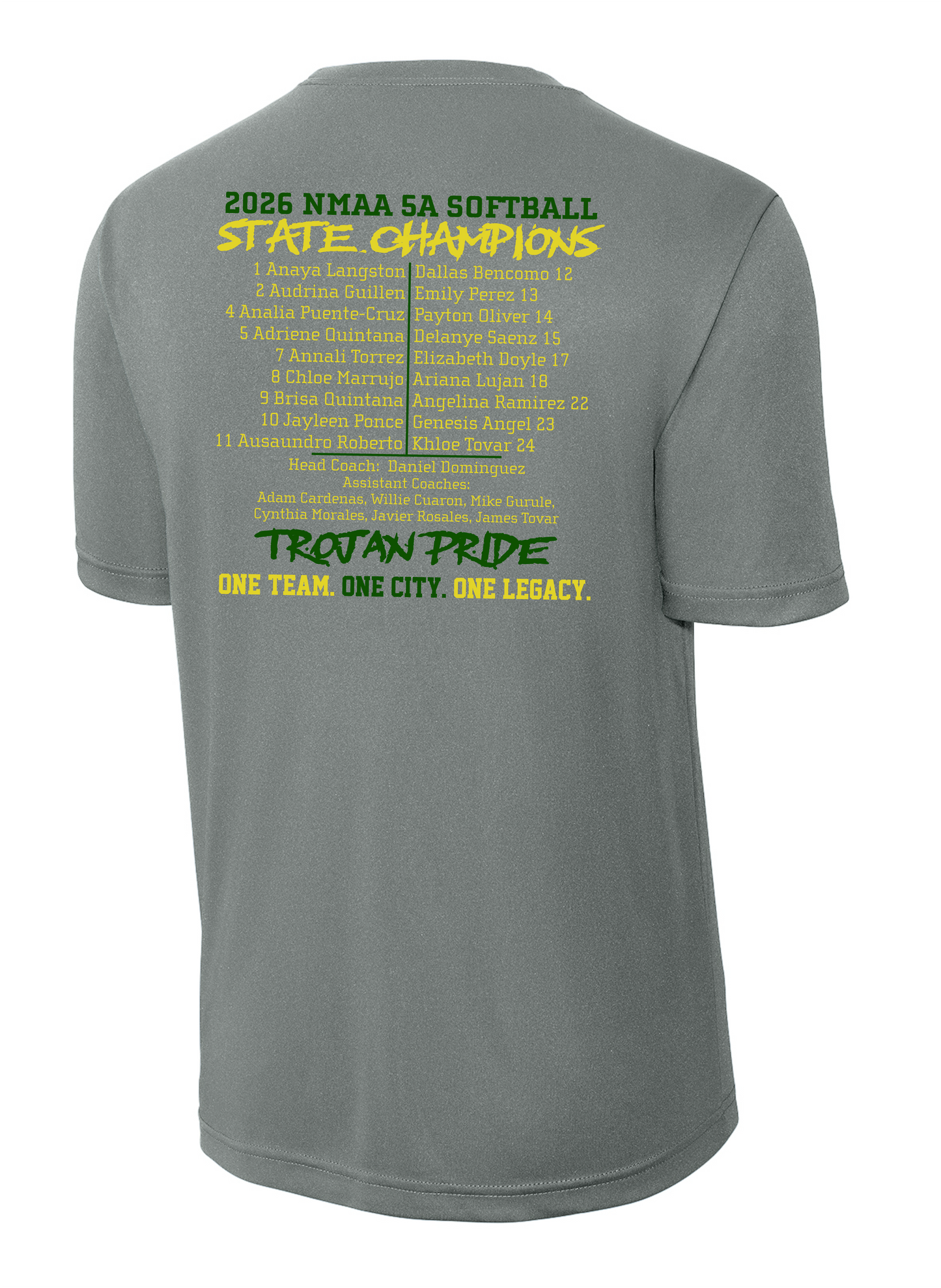Trojans Softball State Champ Shirt