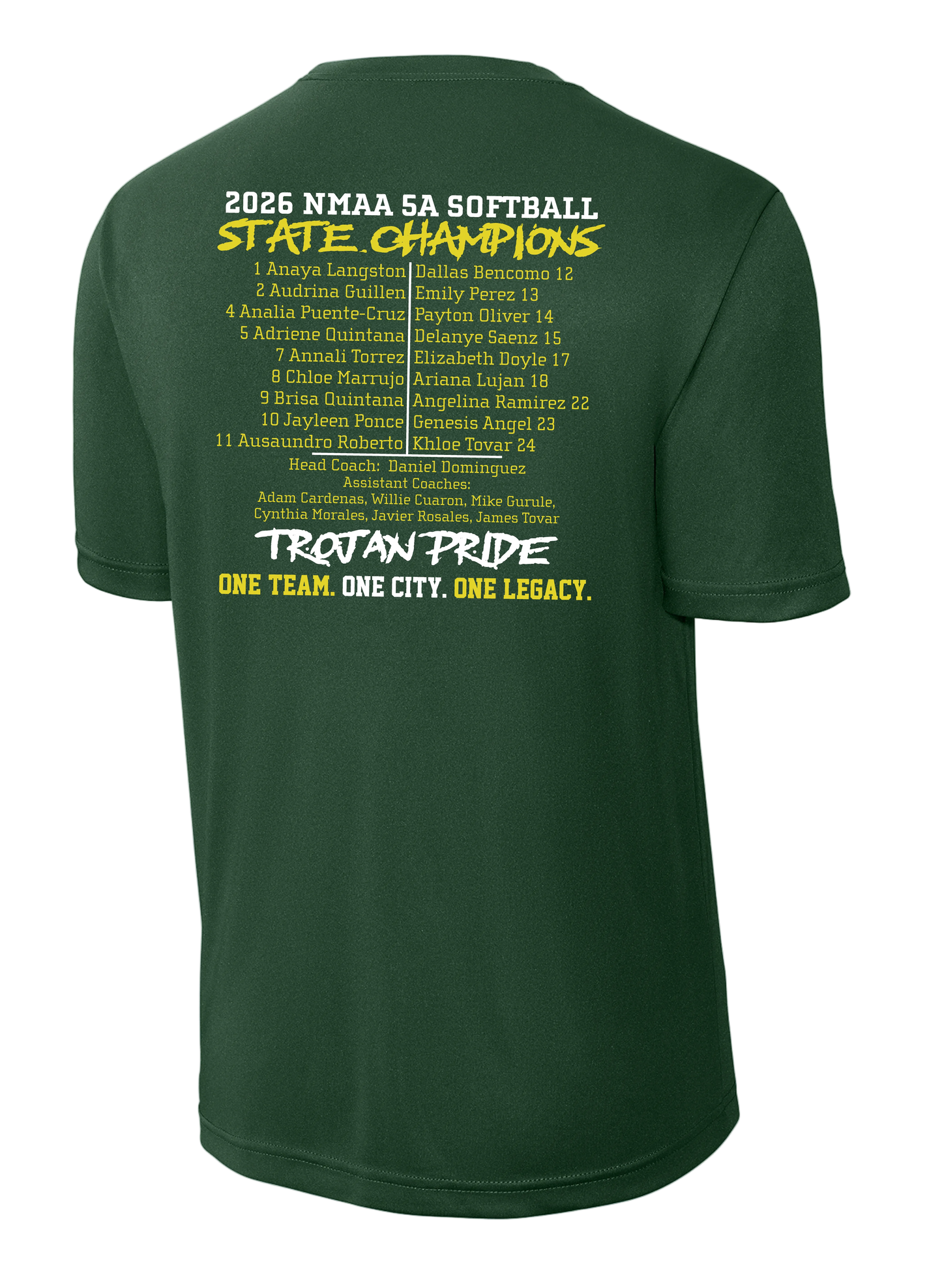 Trojans Softball State Champ Shirt