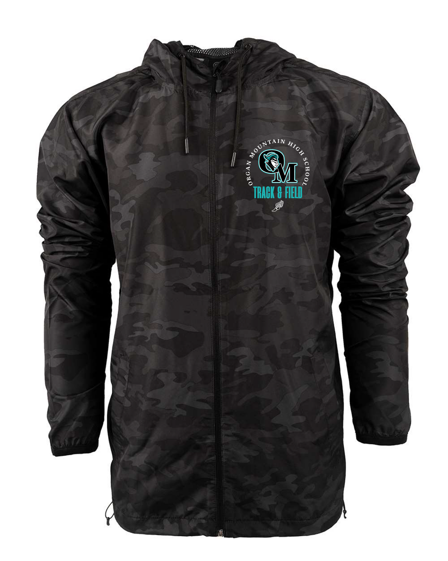 OMHS T&F Zip-Up Windbreaker