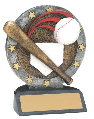 Baseball/Softball All-Star Resin Trophy