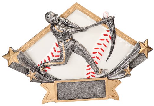 Baseball/Softball Diamond Resin Trophy