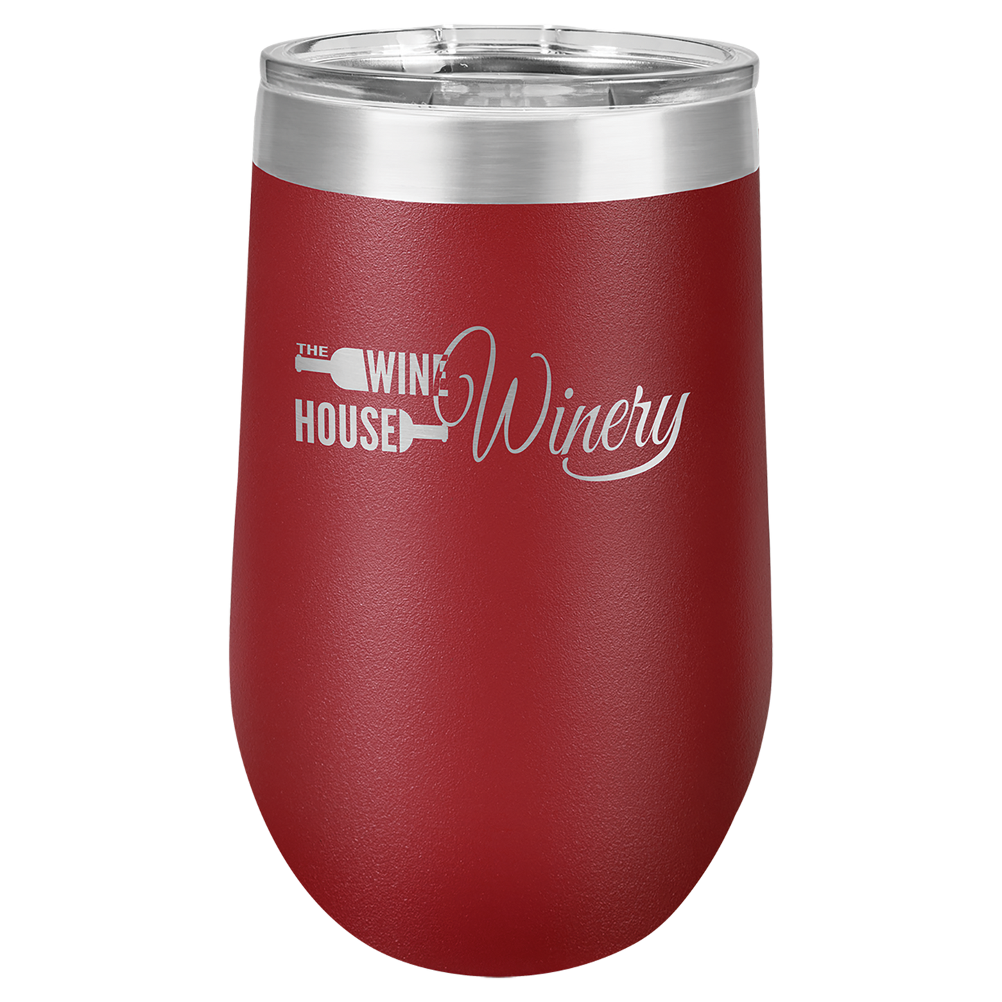 Laser Engraved Wine Tumbler