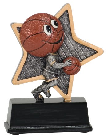 Basketball Lil' Pal Resin Trophy