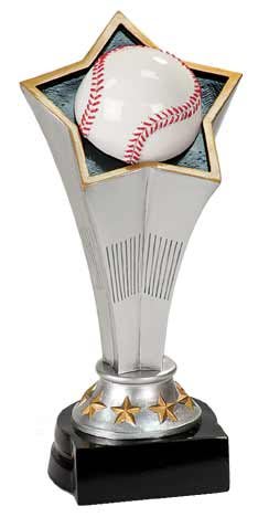Baseball/Softball Rising Star Resin Trophy